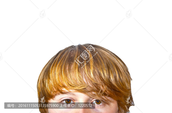 可愛男孩的肖像