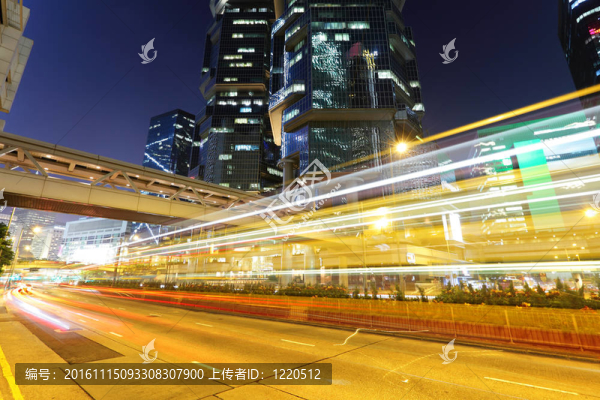 夜間城市交通