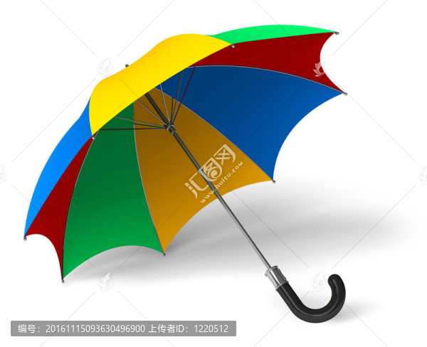 彩色的雨傘