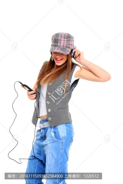 酷少年聽音樂跳舞