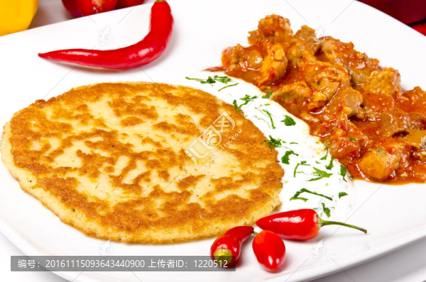 匈牙利濃湯土豆煎餅
