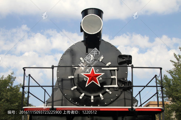 舊蘇聯(lián)黑色機(jī)車