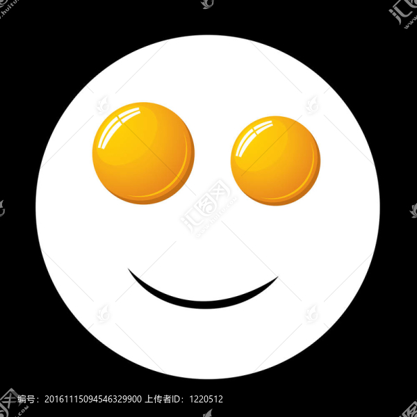 微笑煎雞蛋
