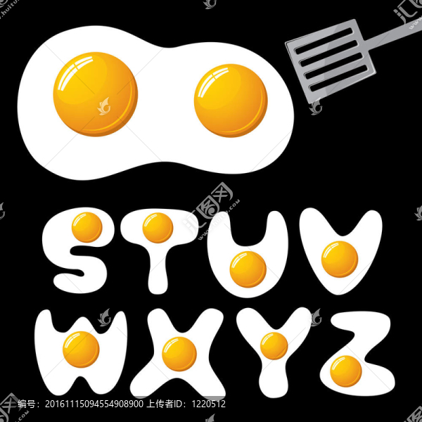 雞蛋字母