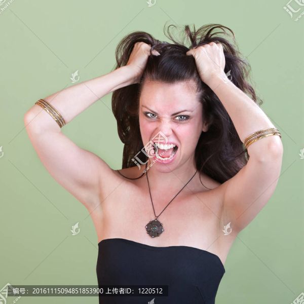 郁悶的女人