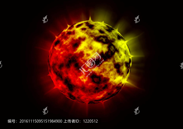 燃燒的星球