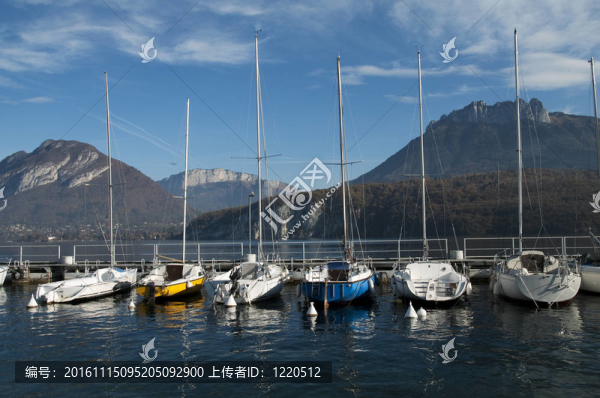 圣jorioz阿訥西湖碼頭