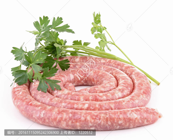 孤立的原香腸