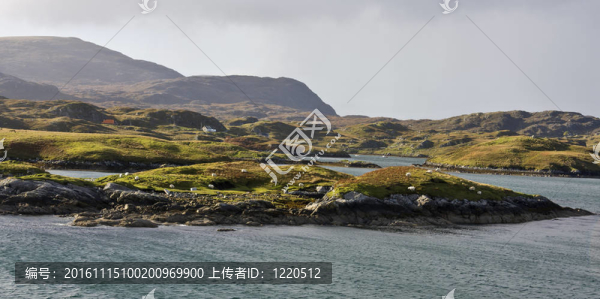 在蘇格蘭海岸的小島嶼-匯圖網(wǎng) www.fosd68.com 在蘇格蘭海岸的小島嶼