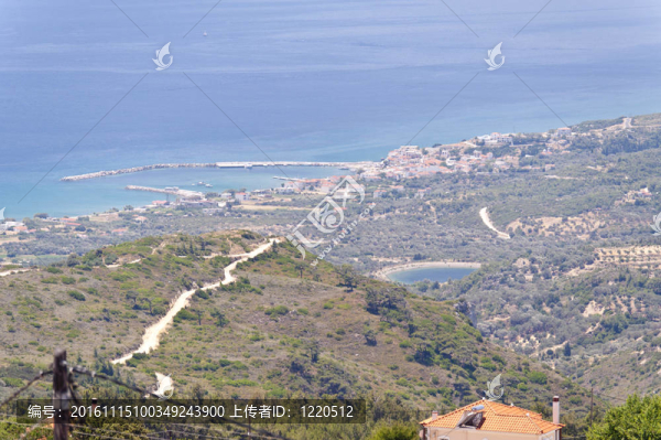 景觀在Samos