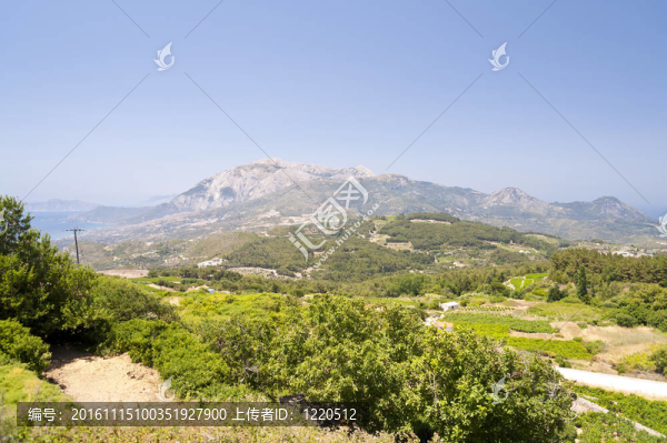 景觀在Samos