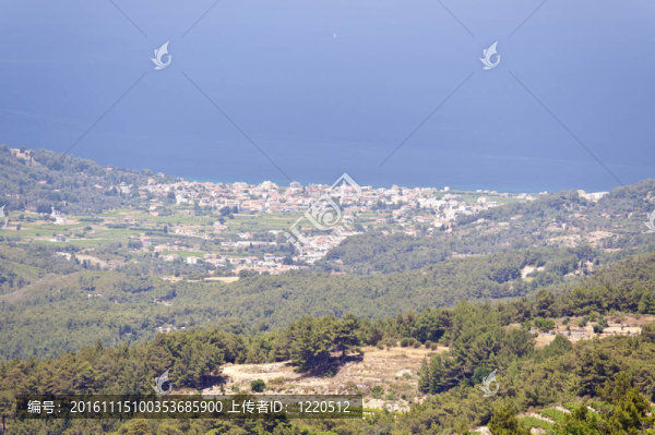 景觀在Samos