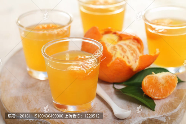 Tangerine夜店的水果果凍