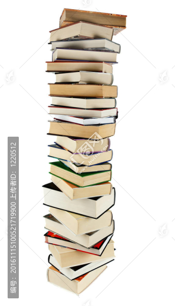 堆書