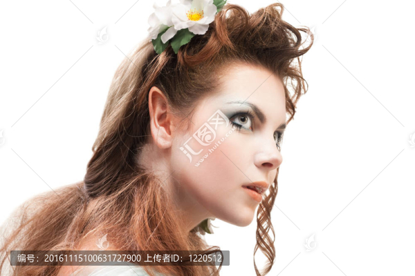 美麗的精靈女孩