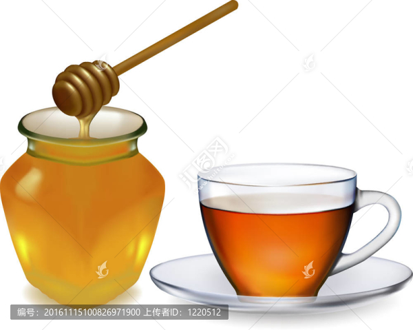 一杯蜂蜜茶