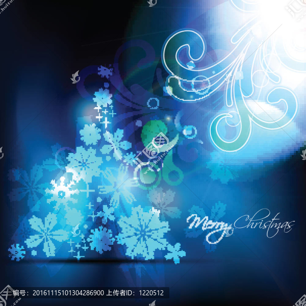 藝術(shù)圣誕背景