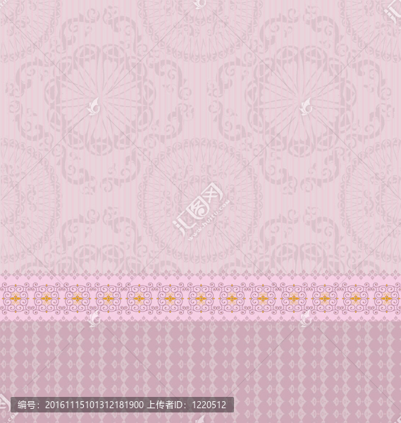復(fù)古墻紙花紋