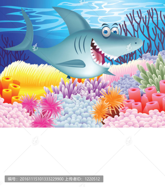 鯊魚卡通