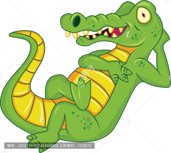 鱷魚的卡通