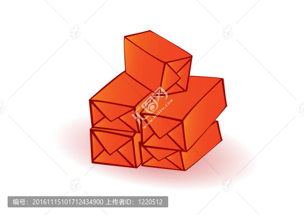 插圖的圣誕盒子