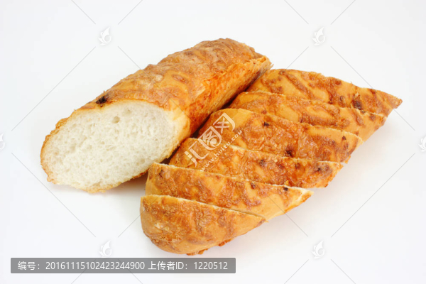 紅的長面包