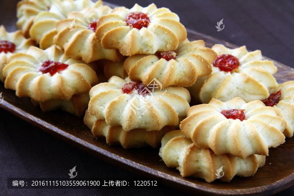 美麗的果醬餅干