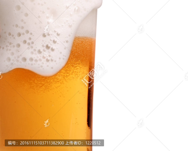啤酒近距離玻璃