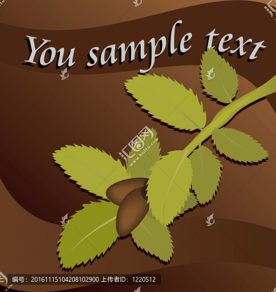 具有分支的賀卡