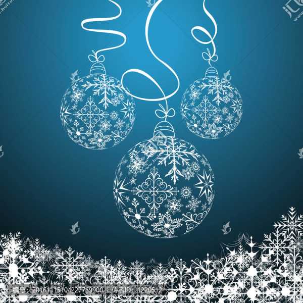 插圖可愛的圣誕組合