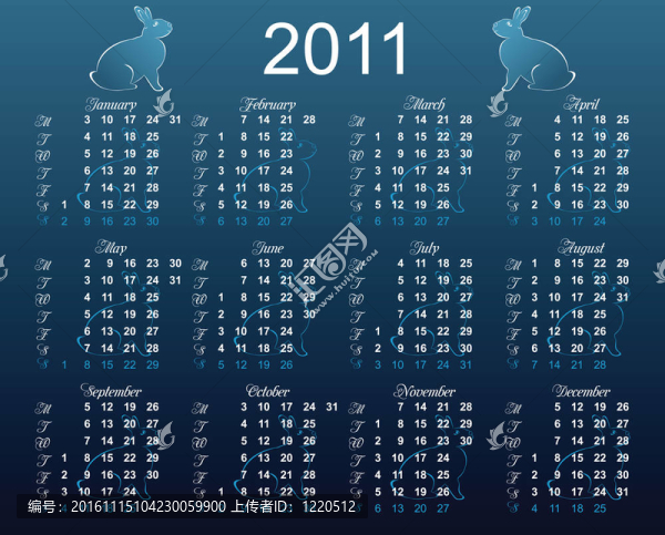 歐洲日歷2011