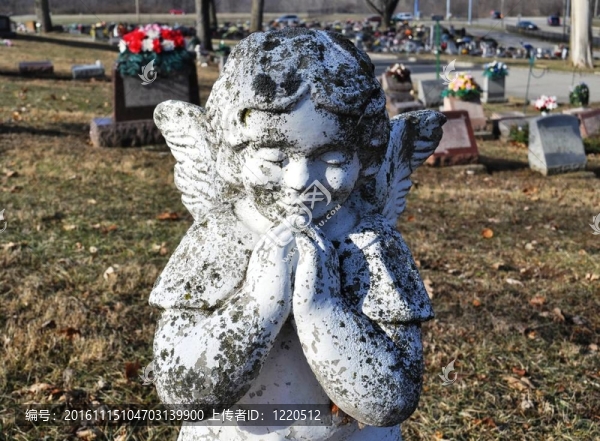 墓地-安琪兒-祈禱