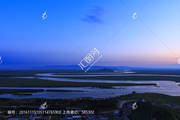夢回晨曦的河流
