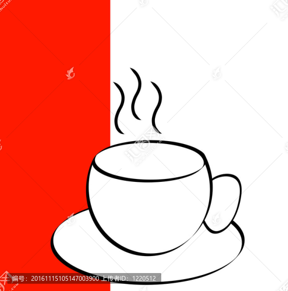 咖啡杯或茶杯背景