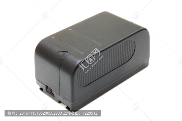 從一個攝像頭的黑色蓄電池