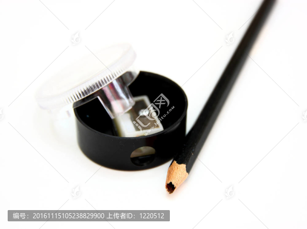 敏銳的鉛筆。只磨。