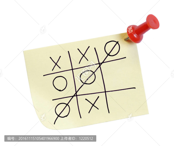 拇指釘注與井字游戲