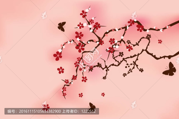 日本傳統(tǒng)櫻花