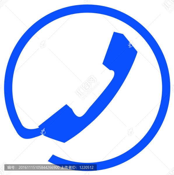 電話(huà)連接符號(hào)或圖標(biāo)