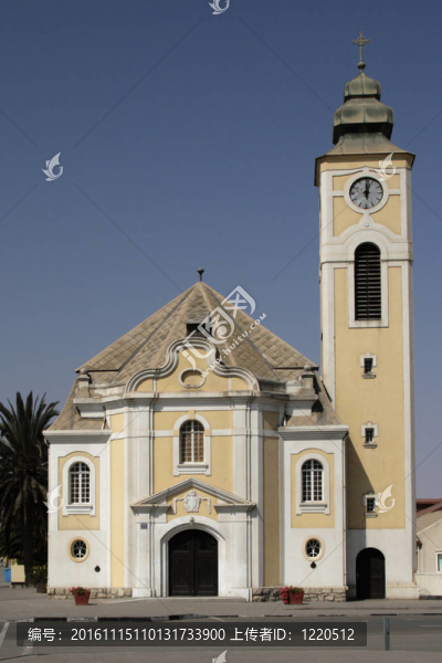 斯瓦科普蒙德老教堂；納米比亞