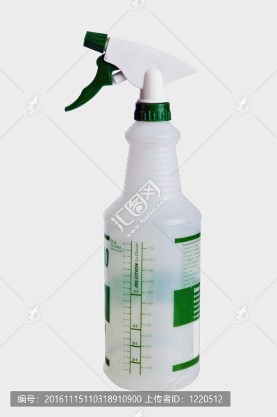 孤立的噴霧瓶