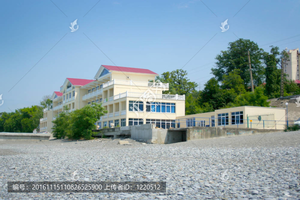 在海上休息