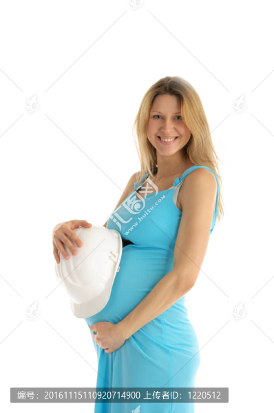 失意的孕婦頭盔