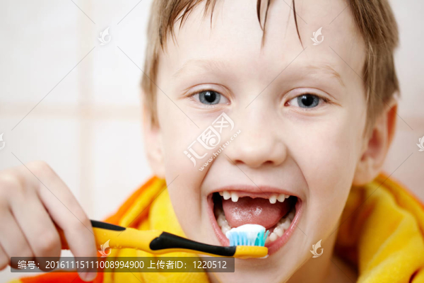 刷牙