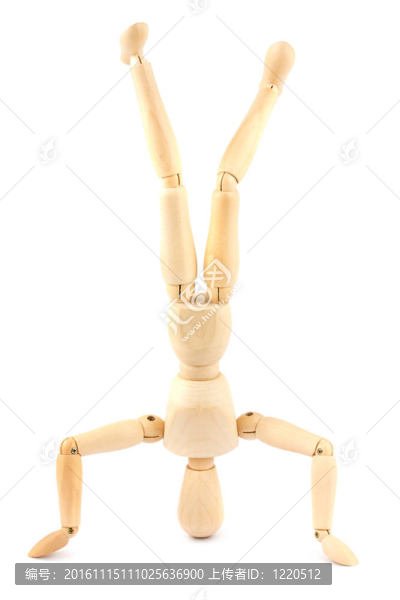 木制傀儡站在它的頭上