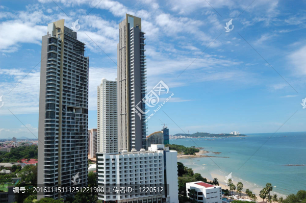泰國海濱；現(xiàn)代豪華酒店；芭堤雅