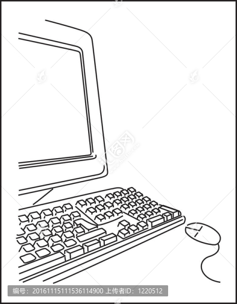 載體的小鼠；鍵盤(pán)；監(jiān)測(cè)