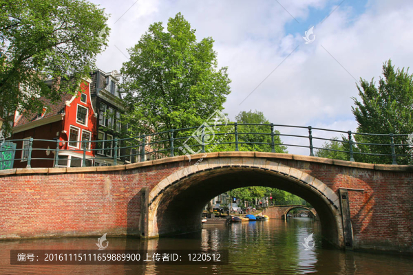 阿姆斯特丹小橋。