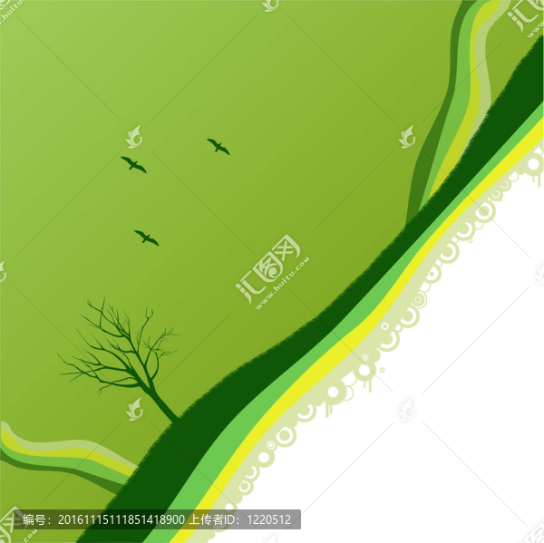 樹上的綠色