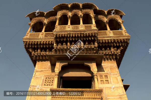 古老的杰伊瑟爾梅爾城堡區(qū)